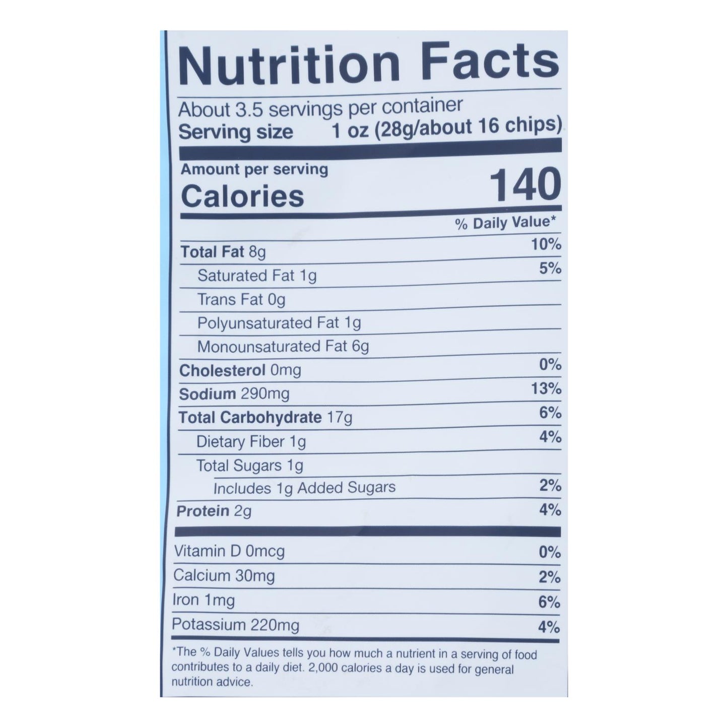 Simply 7 - Chips Quinoa Sour Cream & Onion - Case Of 8-3.5 Oz