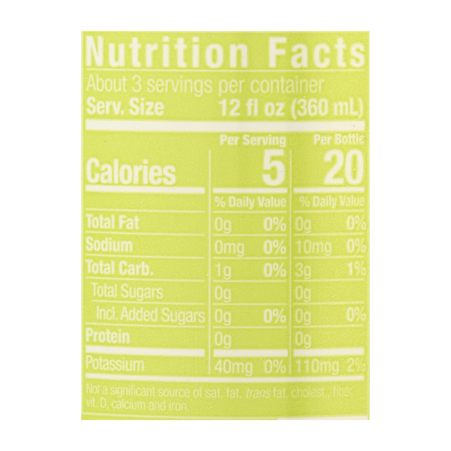 Polar Beverages Tonic - Lime - Diet - Case Of 12 - 33.8 Fl Oz