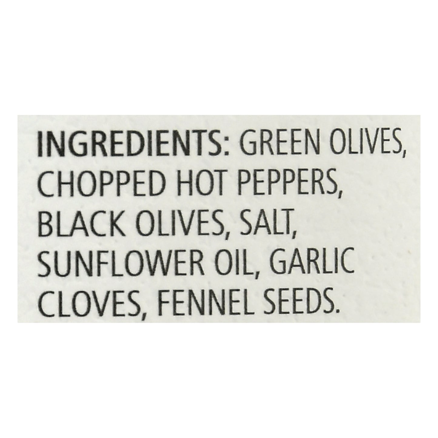 Bono - Aceitunas Mixtas Picantes Itln Pittd - Caja De 6 - 9.88 Oz