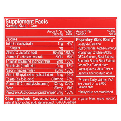 Lifeaid Beverage Company - Focusaid - Caja de 6-4/12 Fz