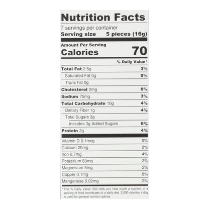 Maine Crisp - Patatas fritas con sabor a nuez y nueces - Caja de 10 - 4 oz