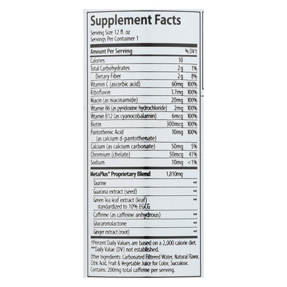 Suplemento dietético de frutos silvestres con gas Celsius - Caja de 12 - 12 Fz