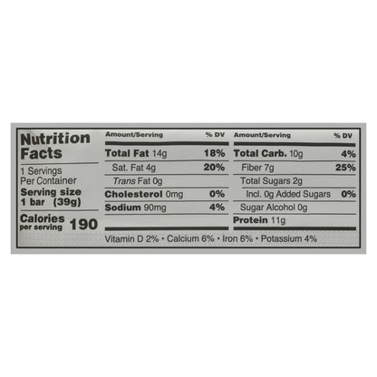 Nuskool - Barra de chocolate doble, 12 unidades, caja de 12, 1,38 oz