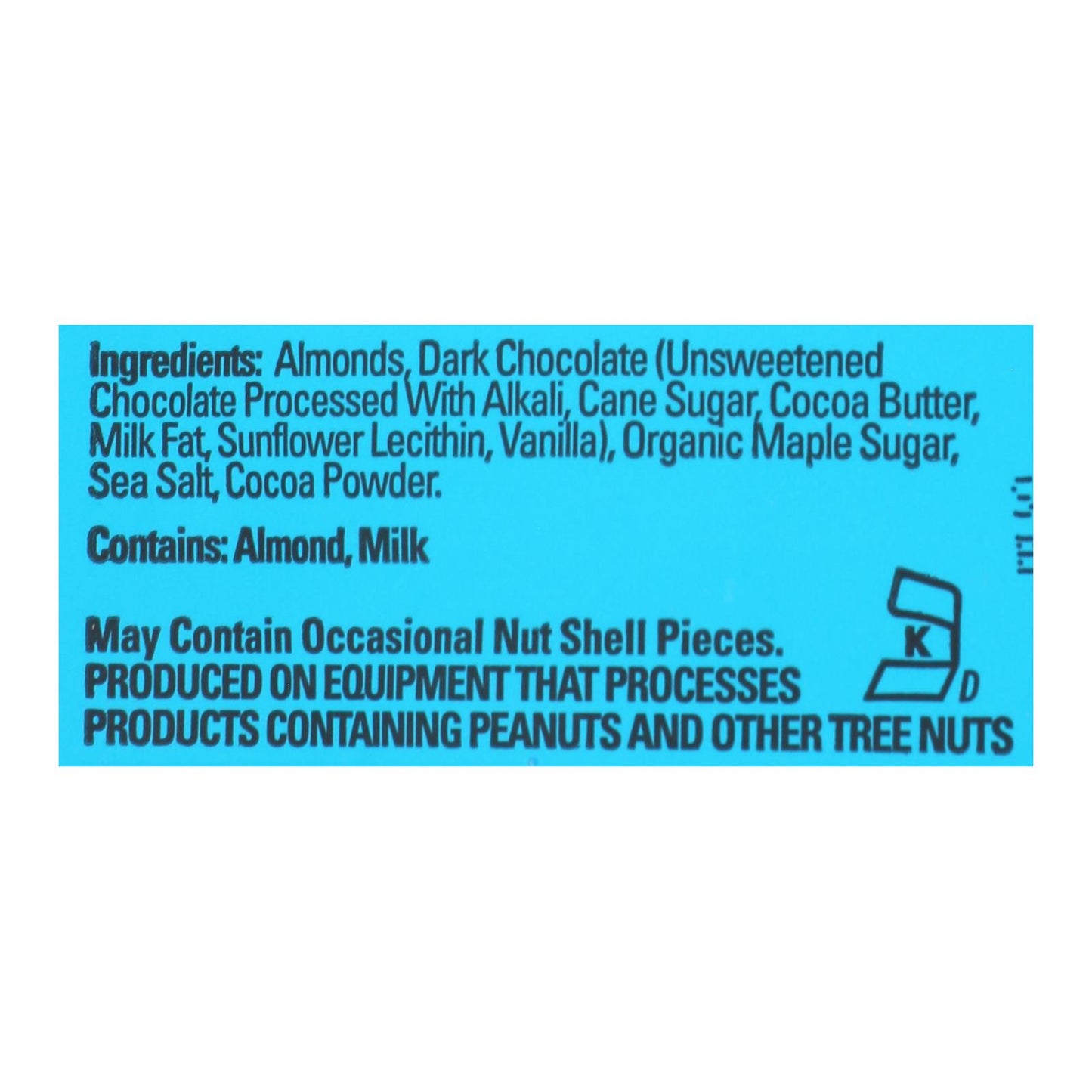 Skinny Dipped Almonds - Dark Chocolate Cocoa - Case Of 10 - 3.5 Oz