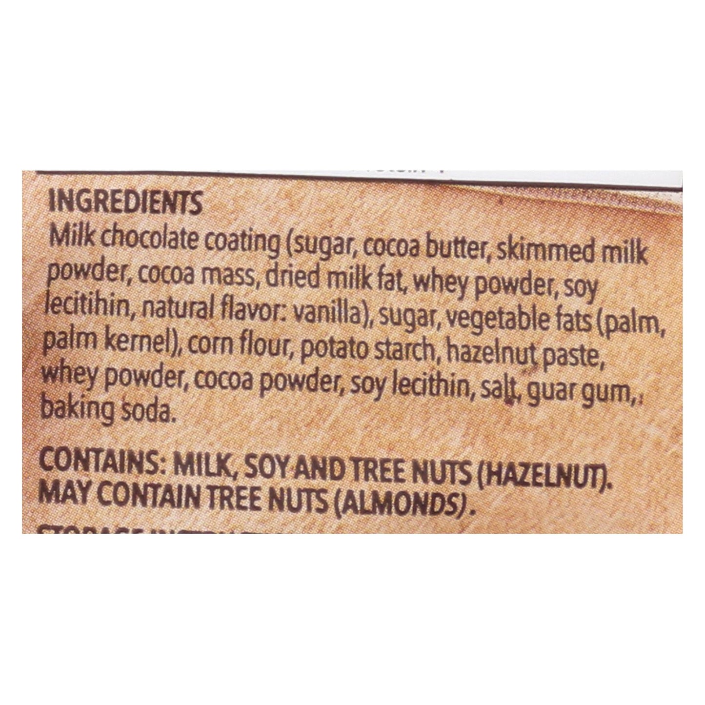 Schar Chocolate Hazelnut Bars Gluten Free - Case Of 12 - 3.7 Oz.