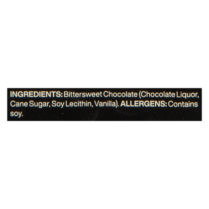 Chocolate de especies en peligro de extinción - Chocolate negro fuerte y aterciopelado - Caja de 250 - 0,35 oz