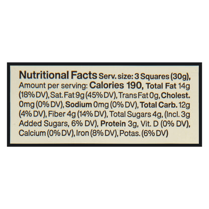 Chocolate de especies en peligro de extinción - Chocolate negro fuerte y aterciopelado - Caja de 250 - 0,35 oz