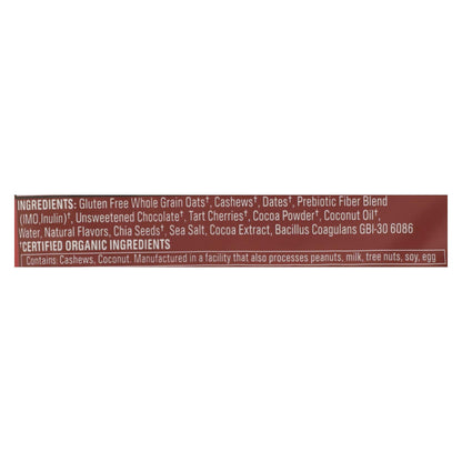 Core Foods - Barritas de chocolate negro probiótico - Caja de 8 - 2 oz