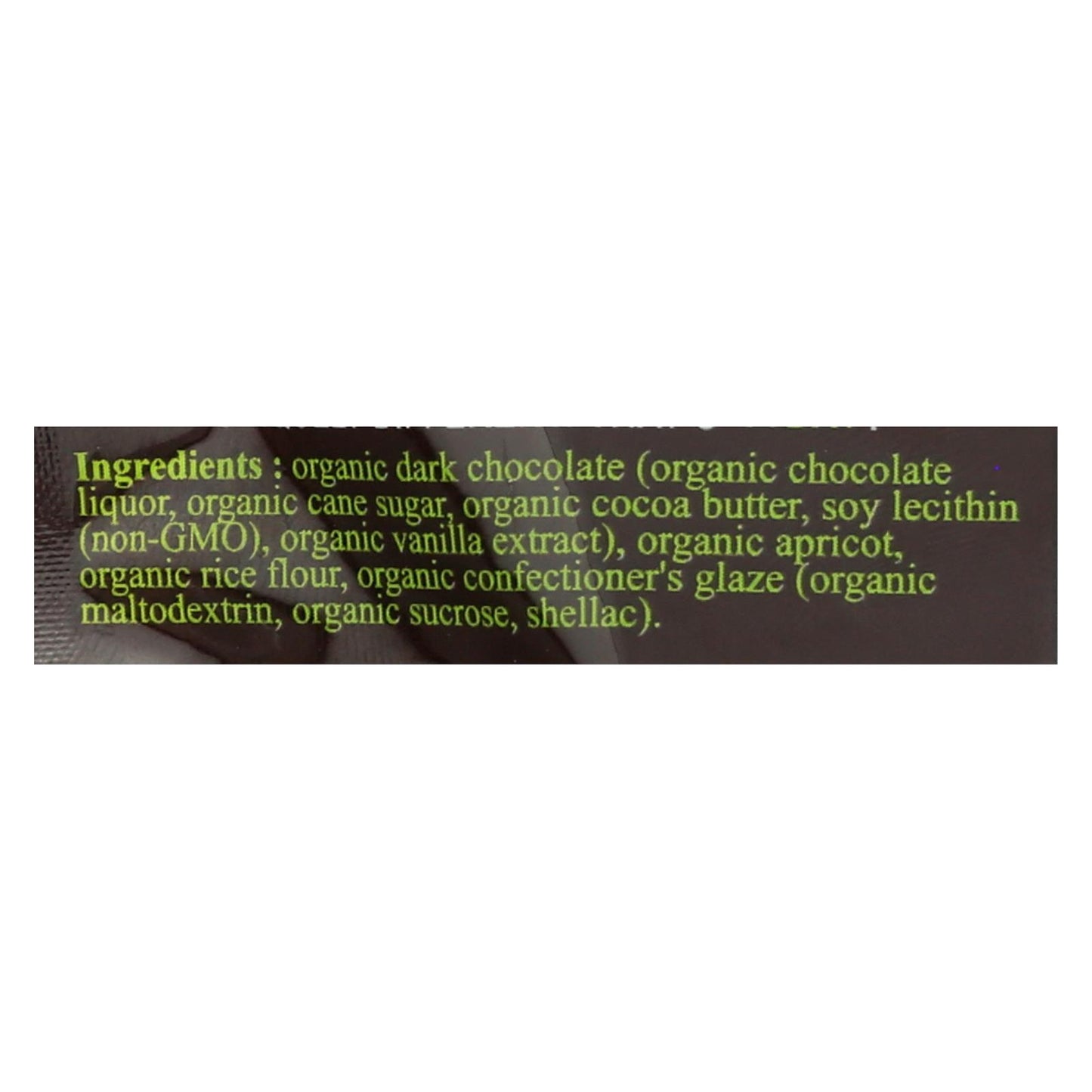 Albaricoques con chocolate negro de Next Organics - Caja de 6 - 4 oz