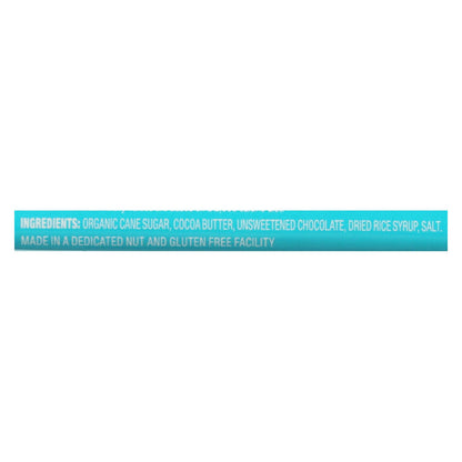 Disfruta de la vida - Barra de chocolate - Boom Choco Boom - Chocolate con leche de arroz - Sin lácteos - 1,12 oz - Caja de 24