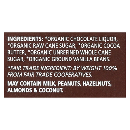 Equal Exchange Organic Chocolate Bar - Very Dark - Case Of 12 - 2.8 Oz.