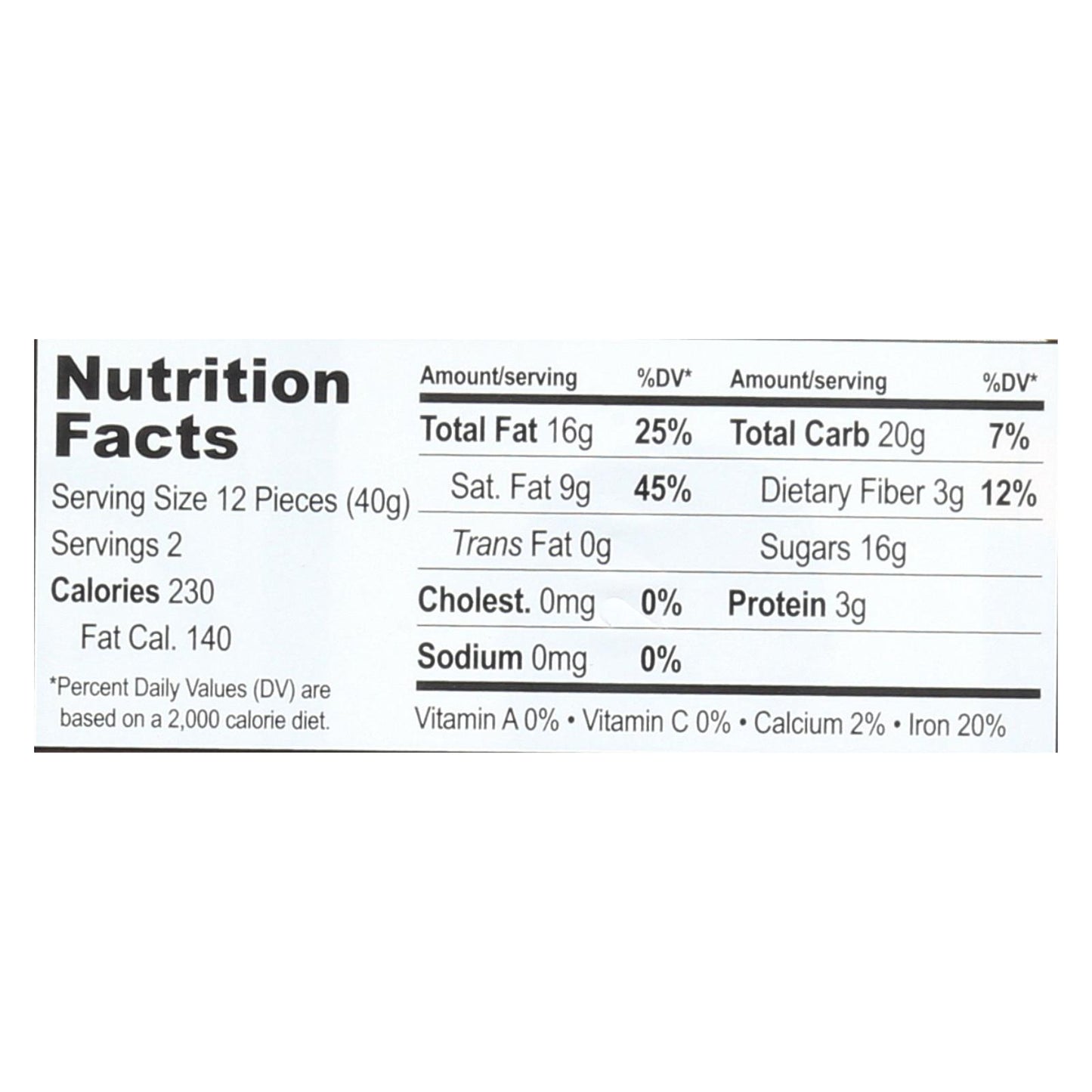Barra de chocolate negro orgánico Equal Exchange - Almendras - Caja de 12 - 2.8 oz.