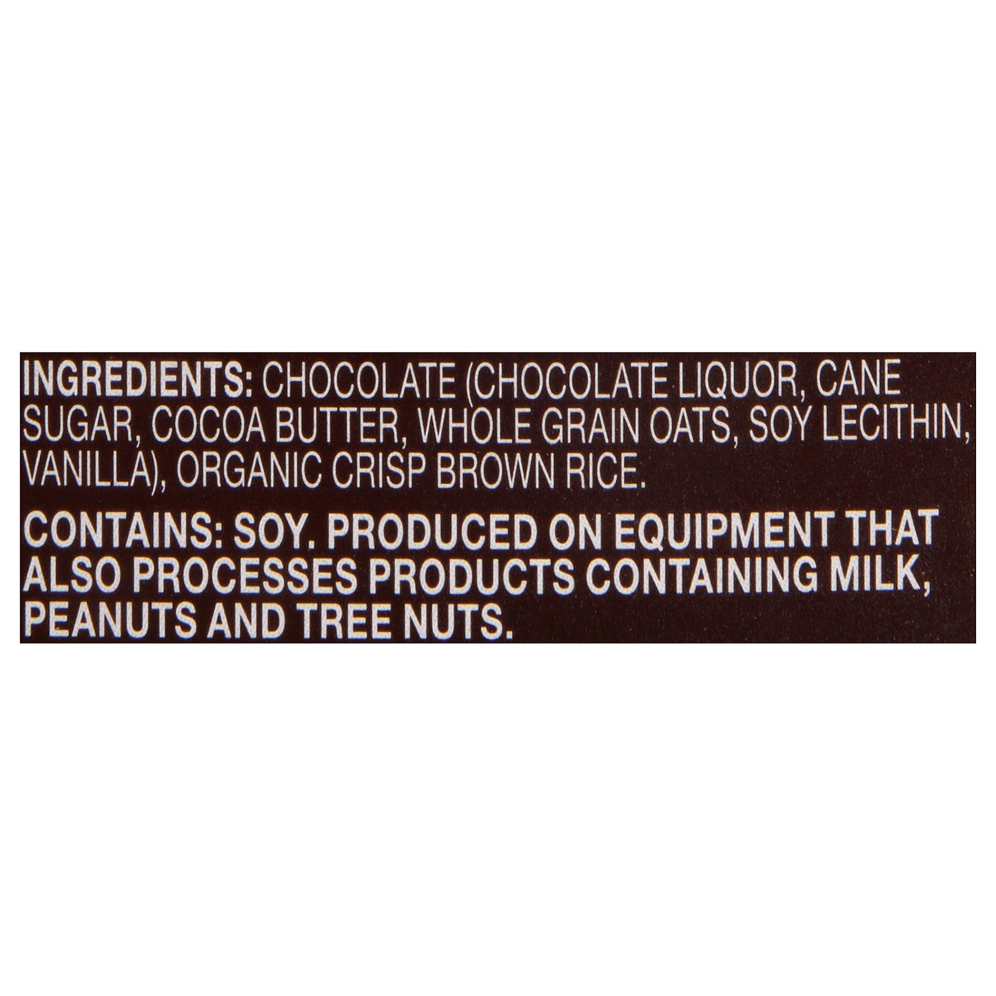 Endangered Species Chocolate - Dark Chocolate Rice Crisp Oat Milk - Case Of 12-3 Oz