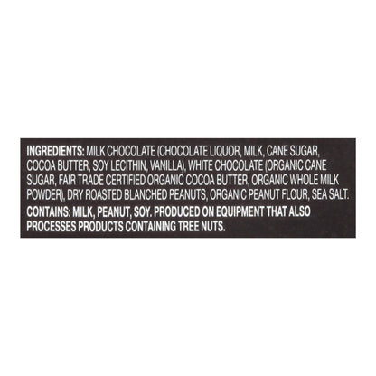 Endangered Species Chocolate - Chocolate Bar Milk Peanut Butter Fdg Carbu - Case Of 12-3 Oz