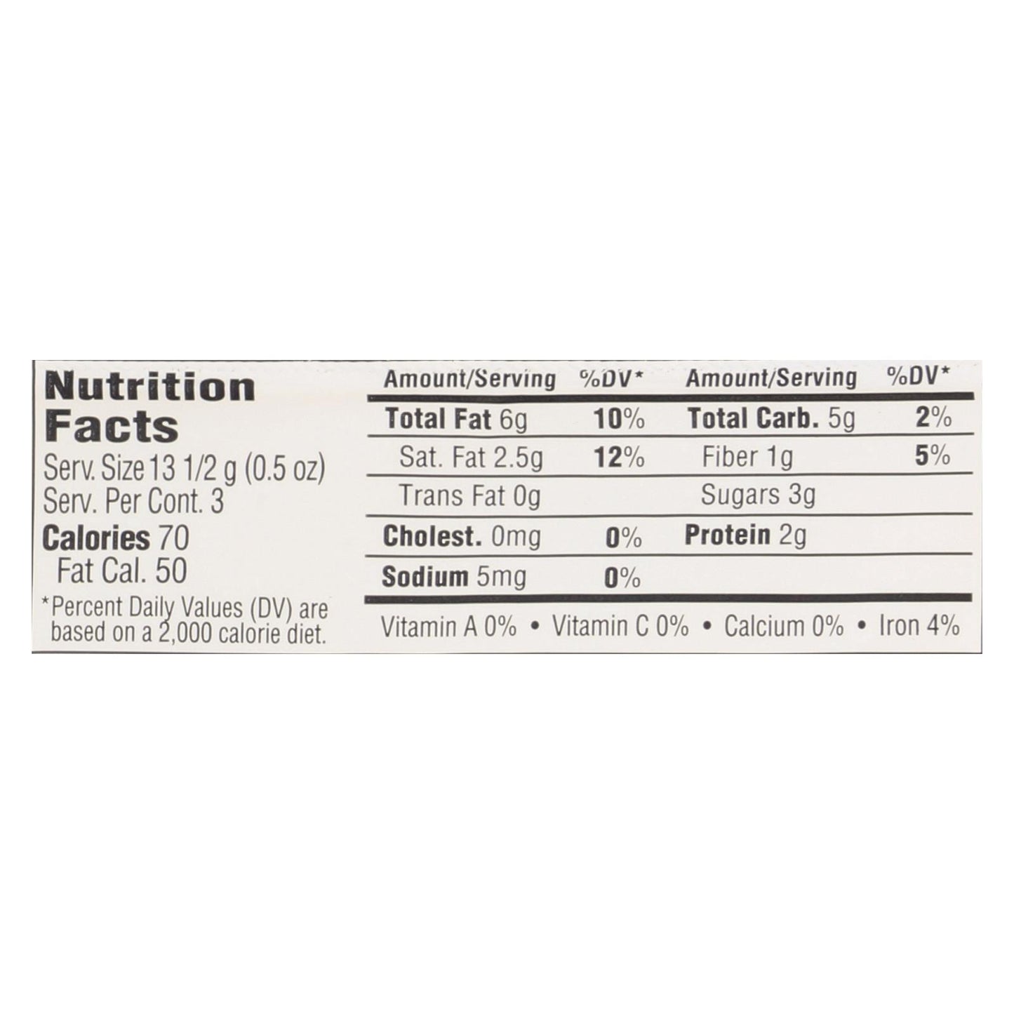 Chocolate Brooklyn Born - Chocolate negro con mantequilla de maní - Caja de 12 - 1,4 oz