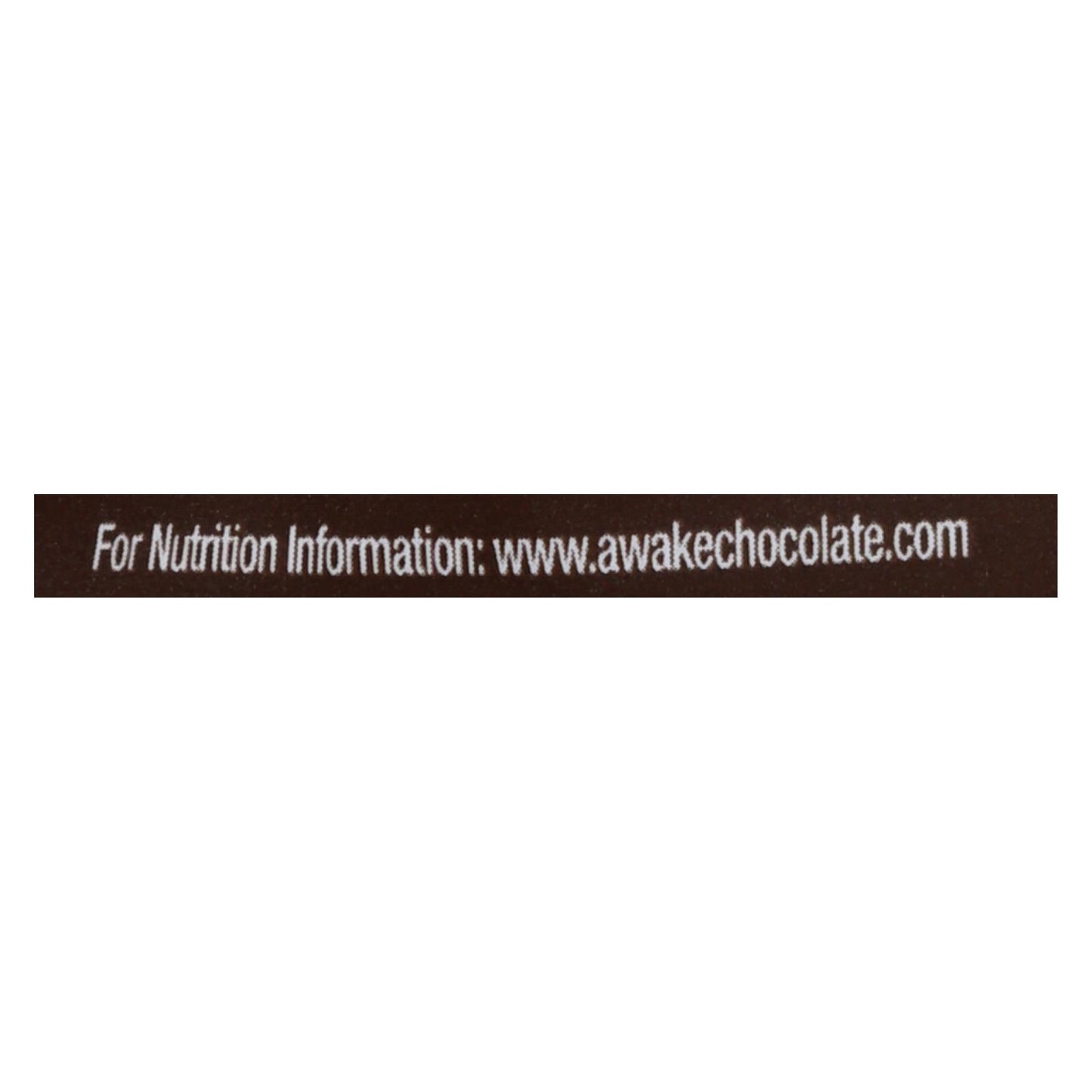 Awake Chocolate - Bocaditos de chocolate con leche - Caja de 50 - 0,53 oz