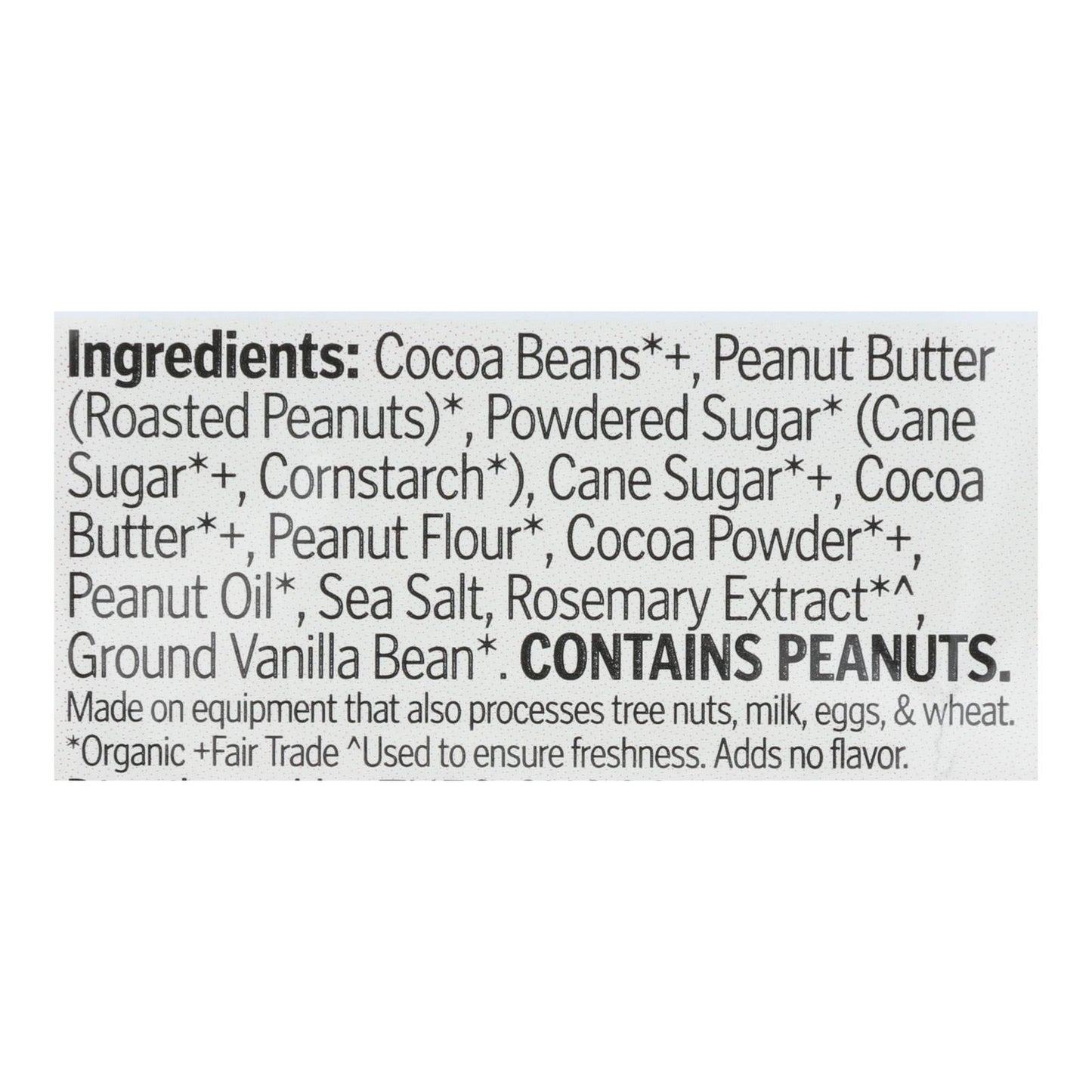 Theo Chocolate - Peanut Butter Cupdouble Chocolate - Case Of 12-1.3 Oz