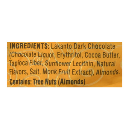 Lakanto - Almendras cubiertas de chocolate - Caja de 8 - 4 oz