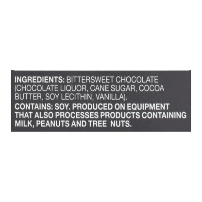 Endangered Species Natural Chocolate Bars - Dark Chocolate - 72 Percent Cocoa - 3 Oz Bars - Case Of 12