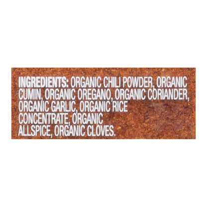 Simply Organic - Chili Powder Organic - Case Of 6 - 2.89 Ounces