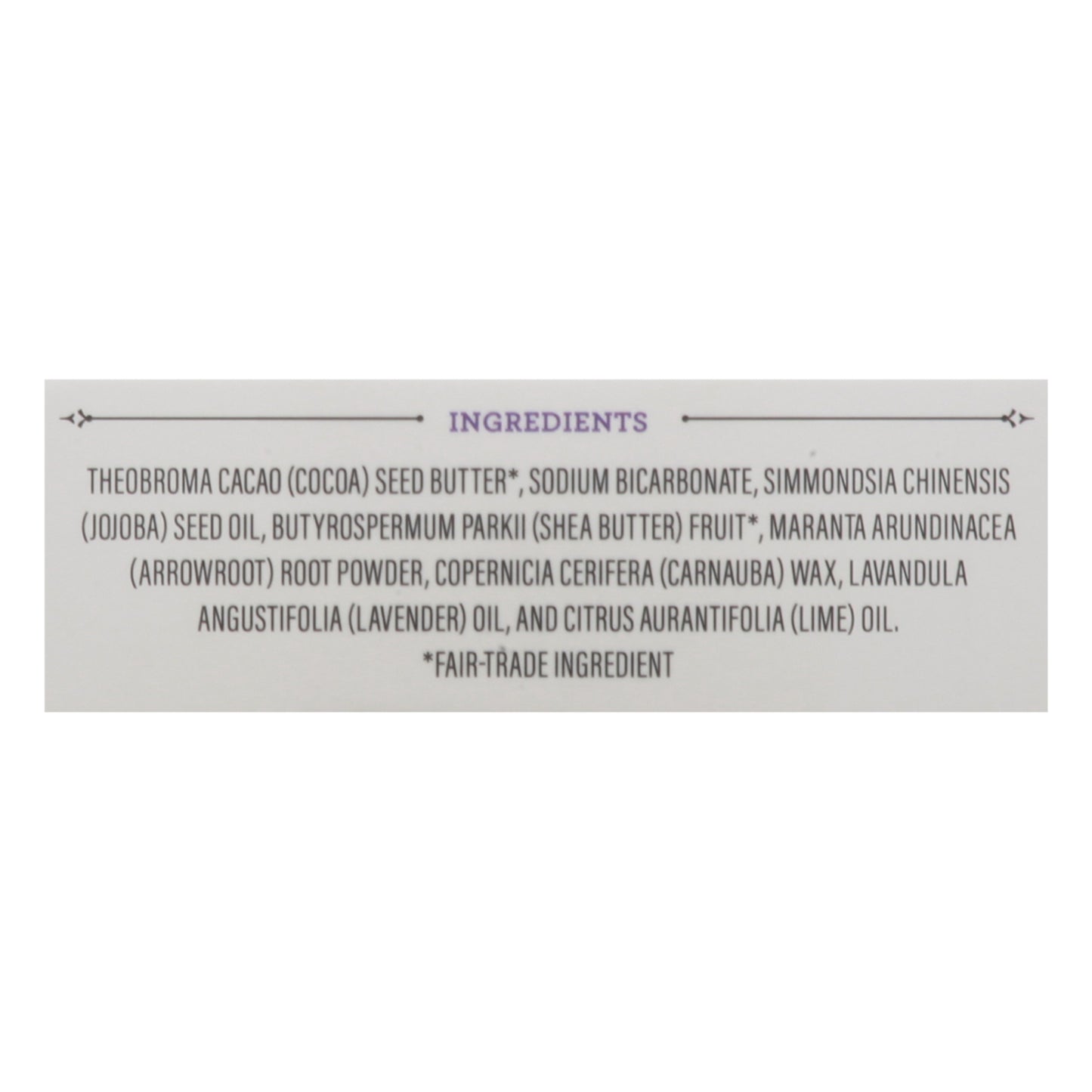 Spinster Sisters Company - Deodorant Bar Lavender Lime - 1 Each-2.8 Ounces