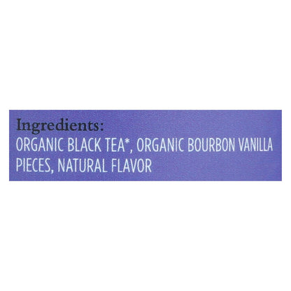 Paromi Tea - Tea Black Bourbon Vanilla - Case Of 6-15 Count