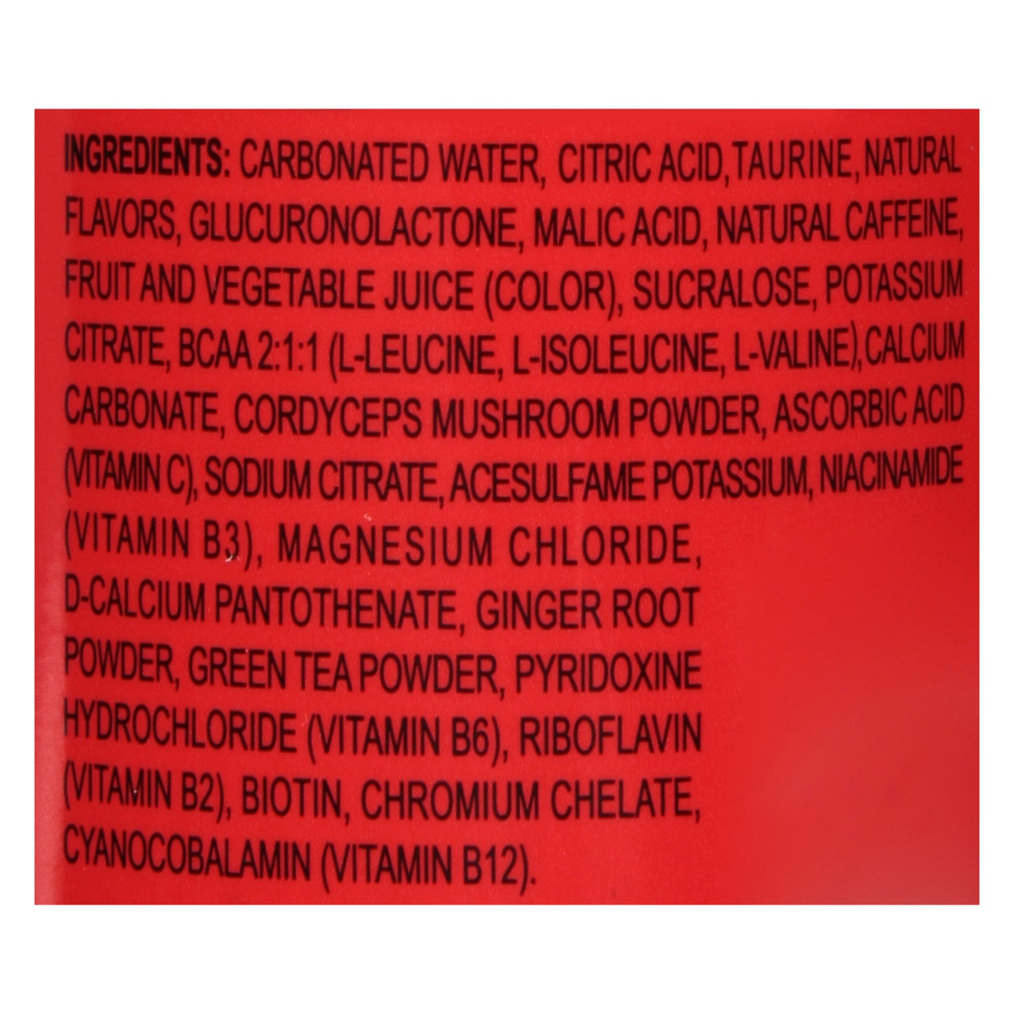 Goat Fuel - Bebida energética con sabor a ponche de sandía - Caja de 12 - 12 onzas líquidas