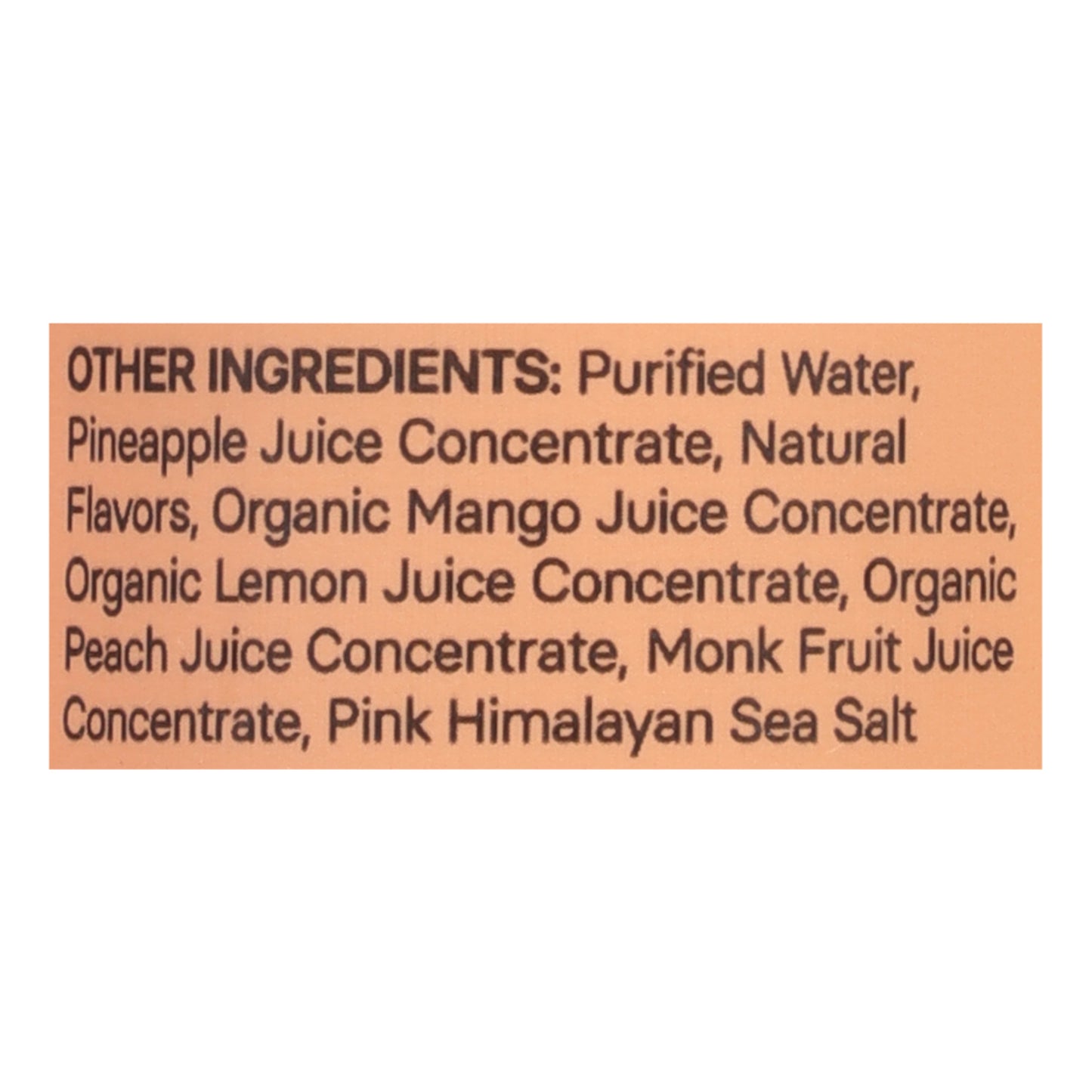 Bebida energética Proper Wild con sabor a melocotón y mango, caja de 12, 2,5 onzas líquidas