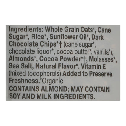 Cascadian Farm - Granola orgánica de chocolate negro y almendras - Caja de 4 - 11 onzas