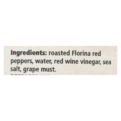 Divina - Peppers Red Roasted - Case Of 6 - 16.2 Ounces