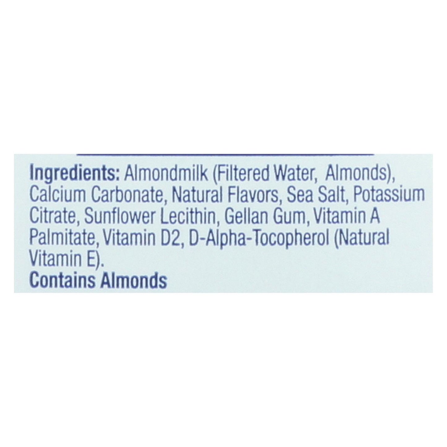 Almond Breeze - Leche de almendras - Vainilla sin azúcar - Caja de 12 - 32 fl oz.