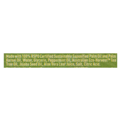 Jabón en barra Desert Essence, menta, 5 oz