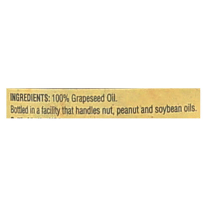 Napa Valley Naturals Grapeseed Oil - Case Of 12 - 25.4 Fl Oz.