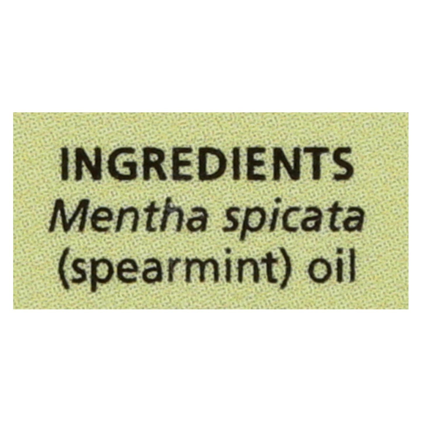 Aura Cacia - Aceite esencial de menta verde - 0.5 fl oz