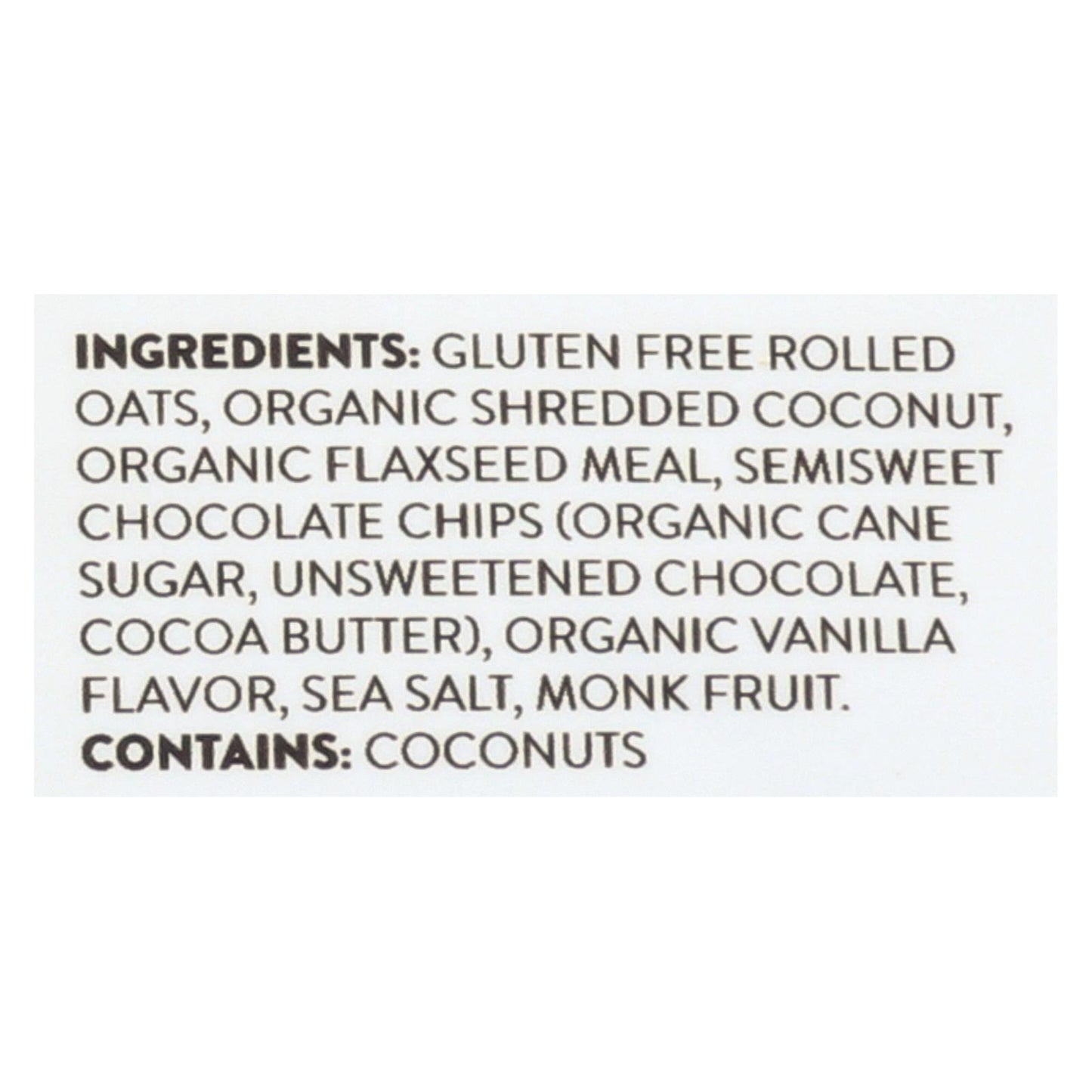 Mezcla energética vegana con chips de chocolate Yes! de Creation Nation Oat - Caja de 6 - 10,4 oz