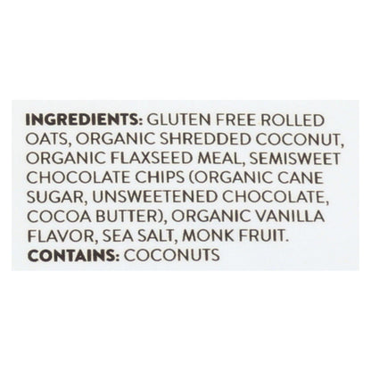 Mezcla energética vegana con chips de chocolate Yes! de Creation Nation Oat - Caja de 6 - 10,4 oz