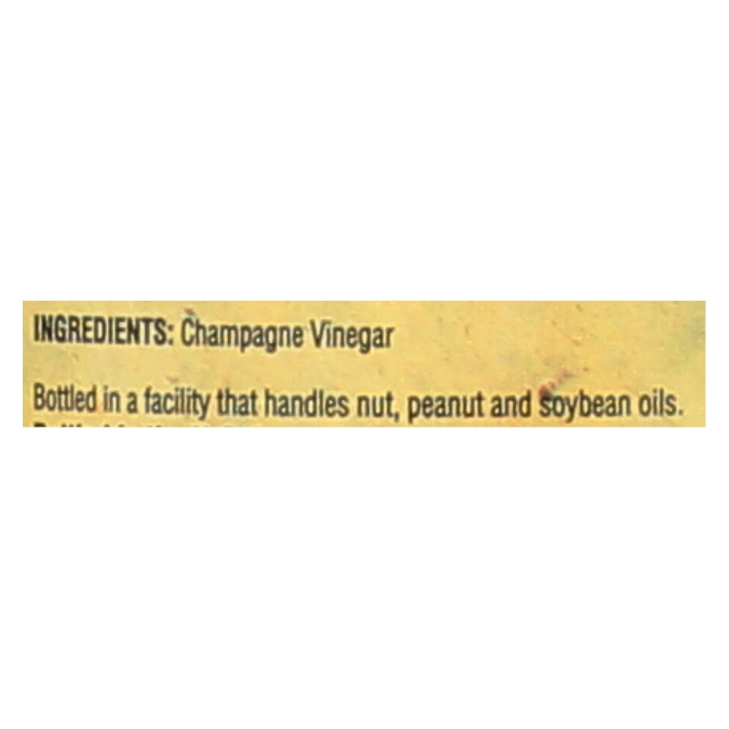 Vinagre de vino Napa Valley Naturals Champagne Reserve - Vinagre - Caja de 12 - 12,7 fl oz.