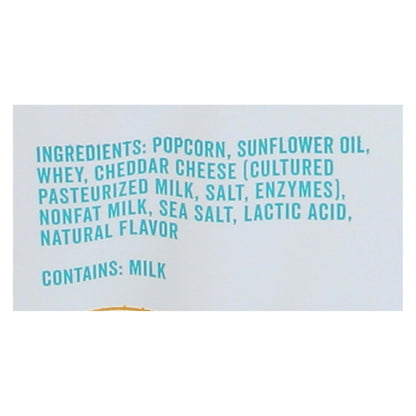 Palomitas de maíz con queso cheddar blanco Boom Chicka Pop de Angie's Kettle Corn - Caja de 12 - 4.5 oz.