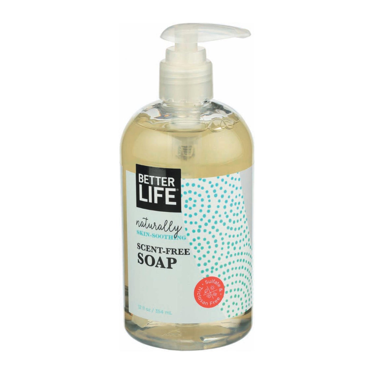 Jabón para manos y cuerpo Better Life - Sin perfume - 12 fl oz.