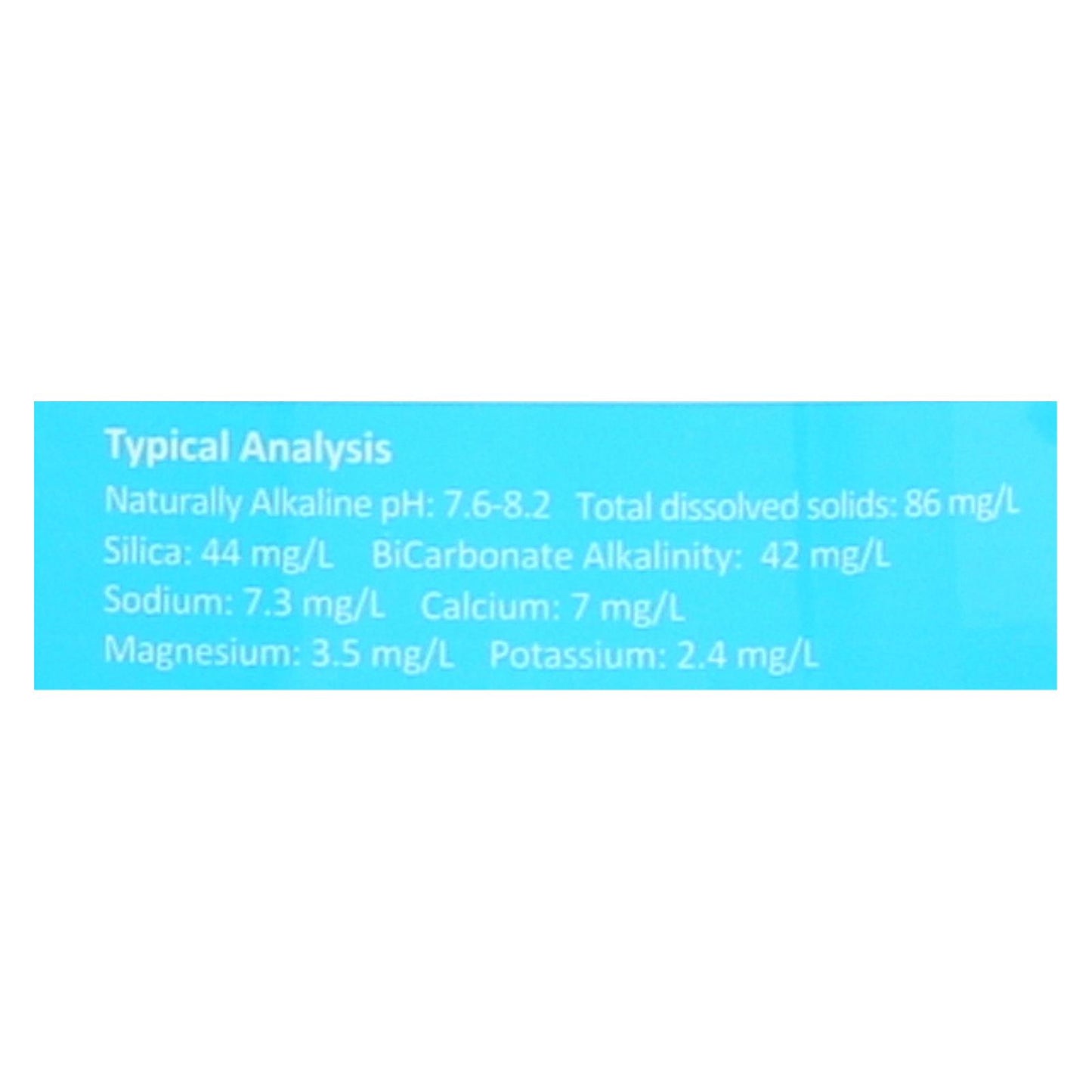 Waiakea 天然碱性夏威夷火山瓶装水 - 12 瓶装 - 33.8 Fz