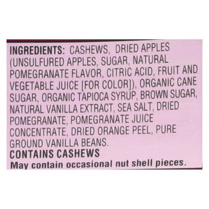 Sahale Snacks Frutos secos glaseados: anacardos con granada y vainilla, 1,5 oz, caja de 9