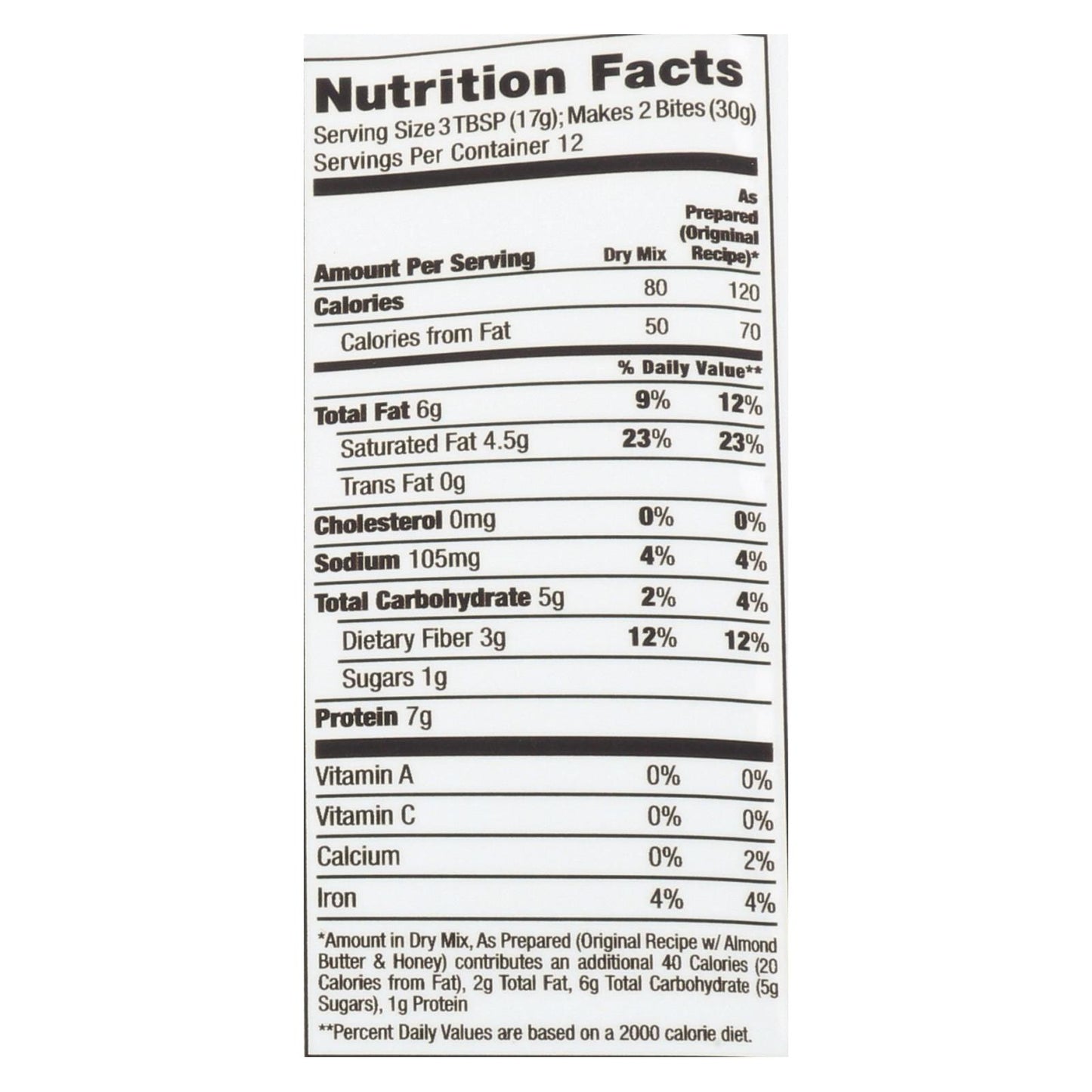 Mezcla energética Paleo Cocoa For Coconuts de Creation Nation - Caja de 6 - 7,1 oz