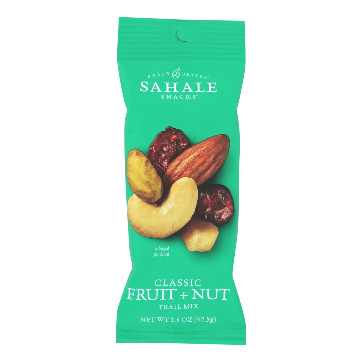 Sahale Snacks Trail Mix - Mezcla clásica de frutos secos y frutas - 1,5 oz - Caja de 9