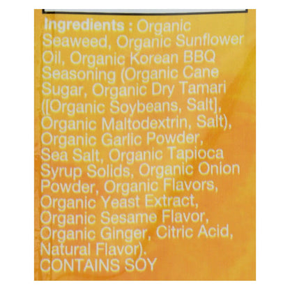 Ocean's Halo - Snack de marisco con salsa barbacoa coreana - Caja de 12 - 0,14 oz