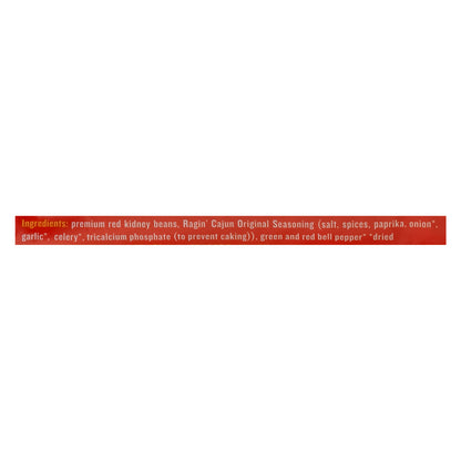 Ragin' Cajun - Beans Red Seasn & Veg - Case Of 12 - 16 Oz