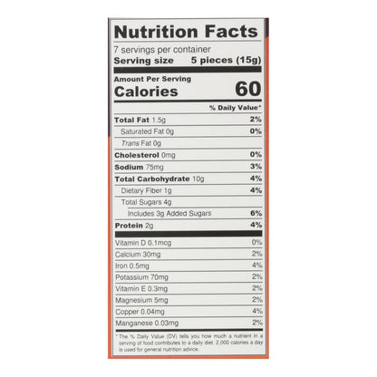 Maine Crisp - Papas fritas con canela y arce - Caja de 10 - 3,7 oz