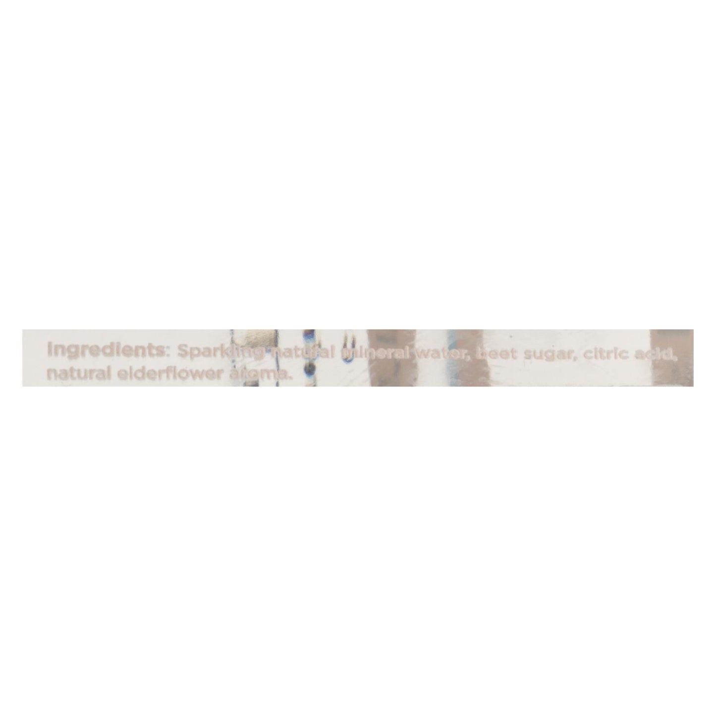 Found Beverage Co. Encontrado agua con gas infusionada con flor de saúco - Caja de 12 - 11,2 fz