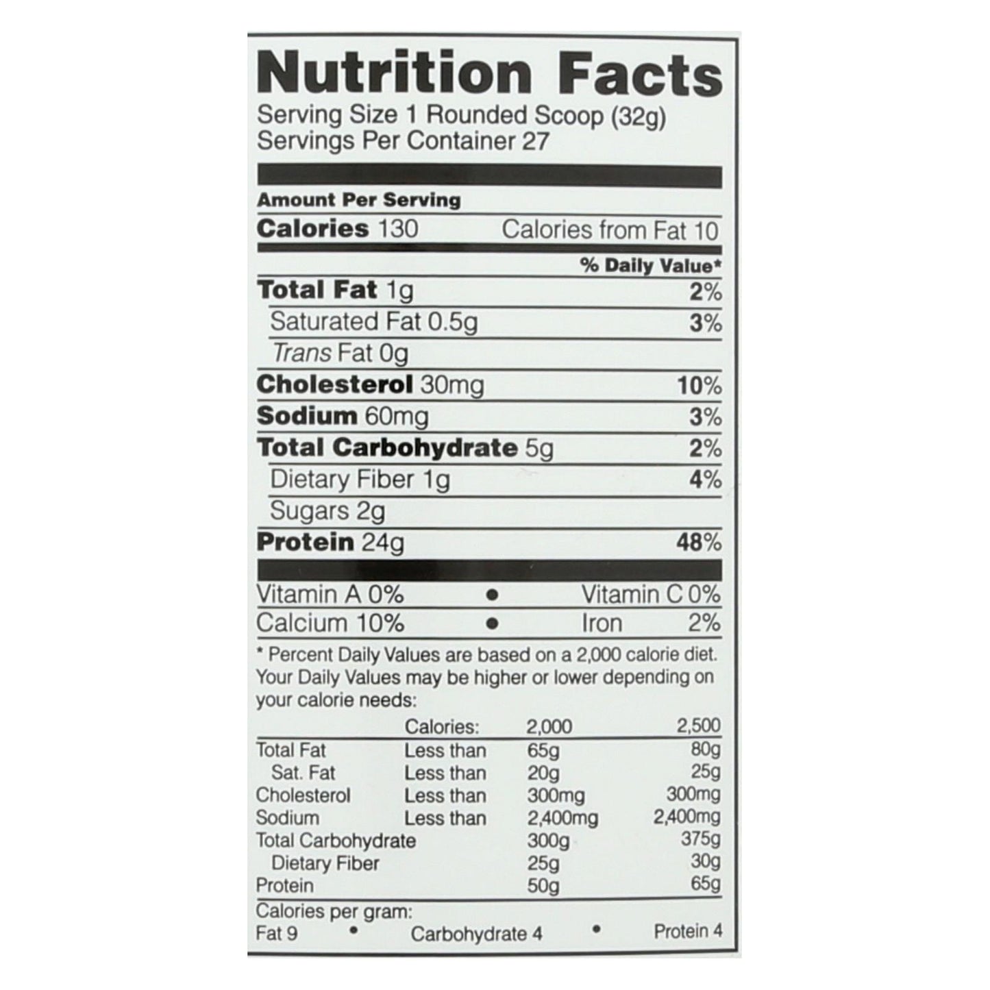 Optimum Nutrition - Whey 100% Chocolate Natural - 1 Unidad - 1.9 Lb