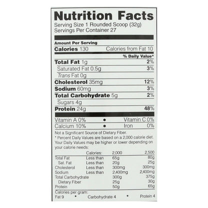 Optimum Nutrition - Whey 100% vainilla natural - 1 unidad - 1,9 lb