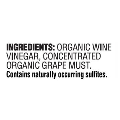 Vinagre balsámico orgánico mediterráneo - Caja de 6 - 16,9 Fz